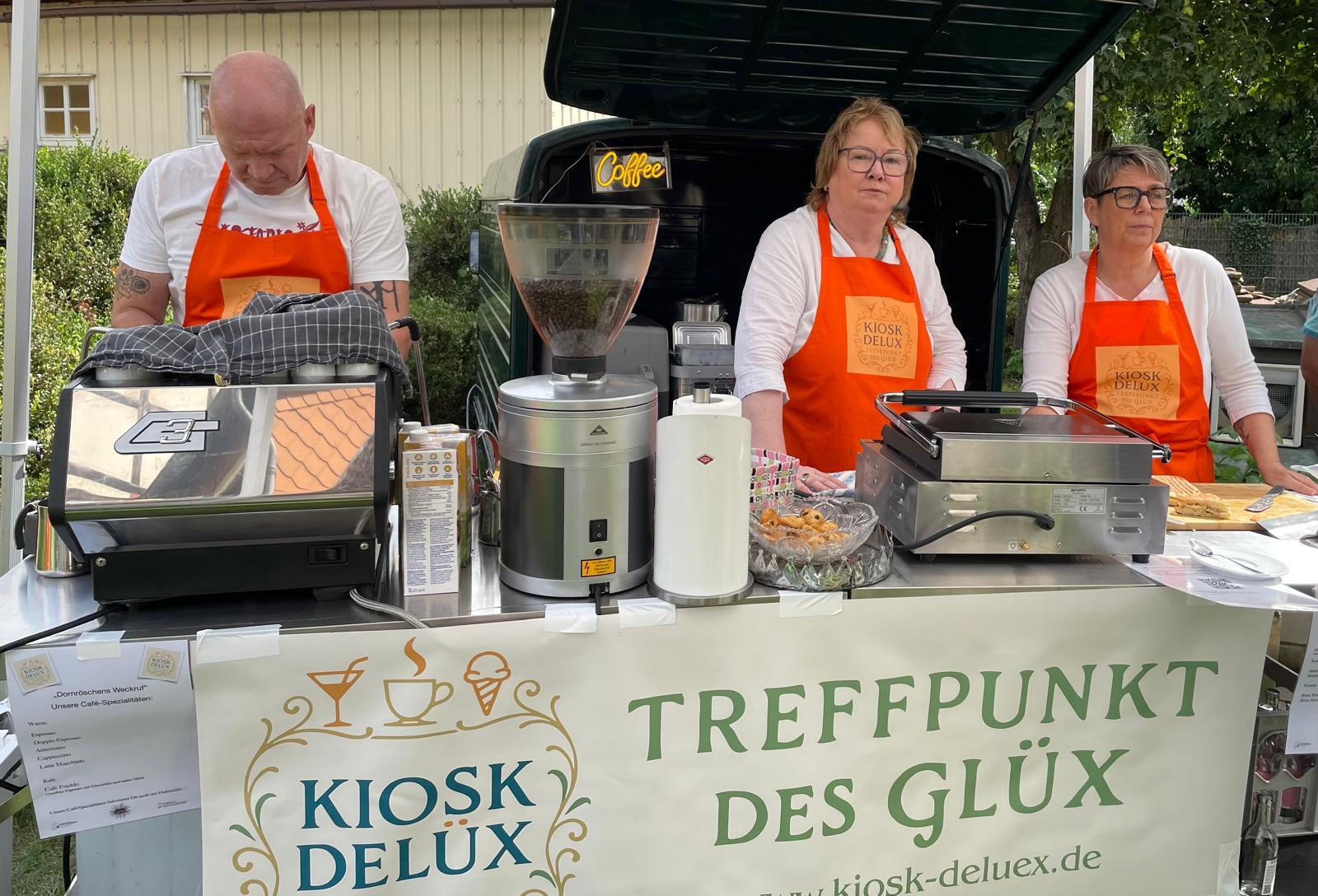 Kiosk Delüx im Märchen-Gemeinschaftsgarten
